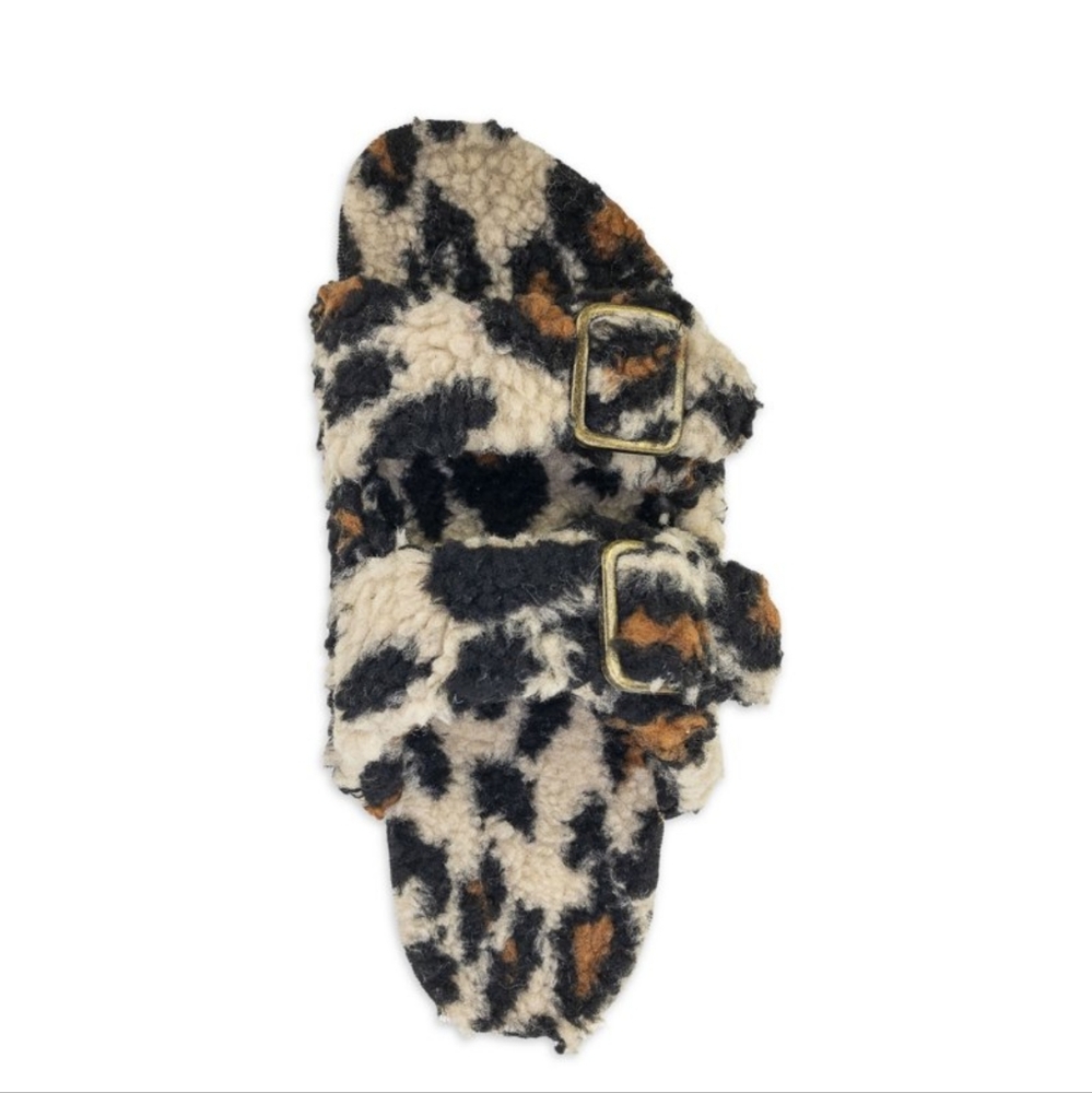 NWT  Secret Treasures Women's  slipper, Luxe two Band Step-in flexible outsole